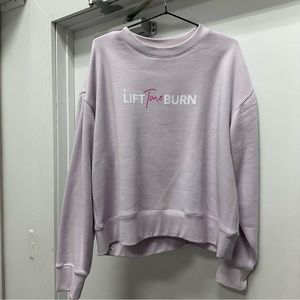 Pure barre sweatshirt crewneck